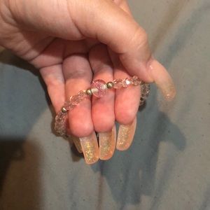 Breast cancer awareness bracelet